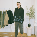 Black Reversible Paint Jacket