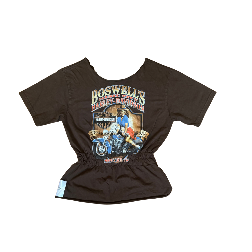 Harley Pin Up Corset T-shirt