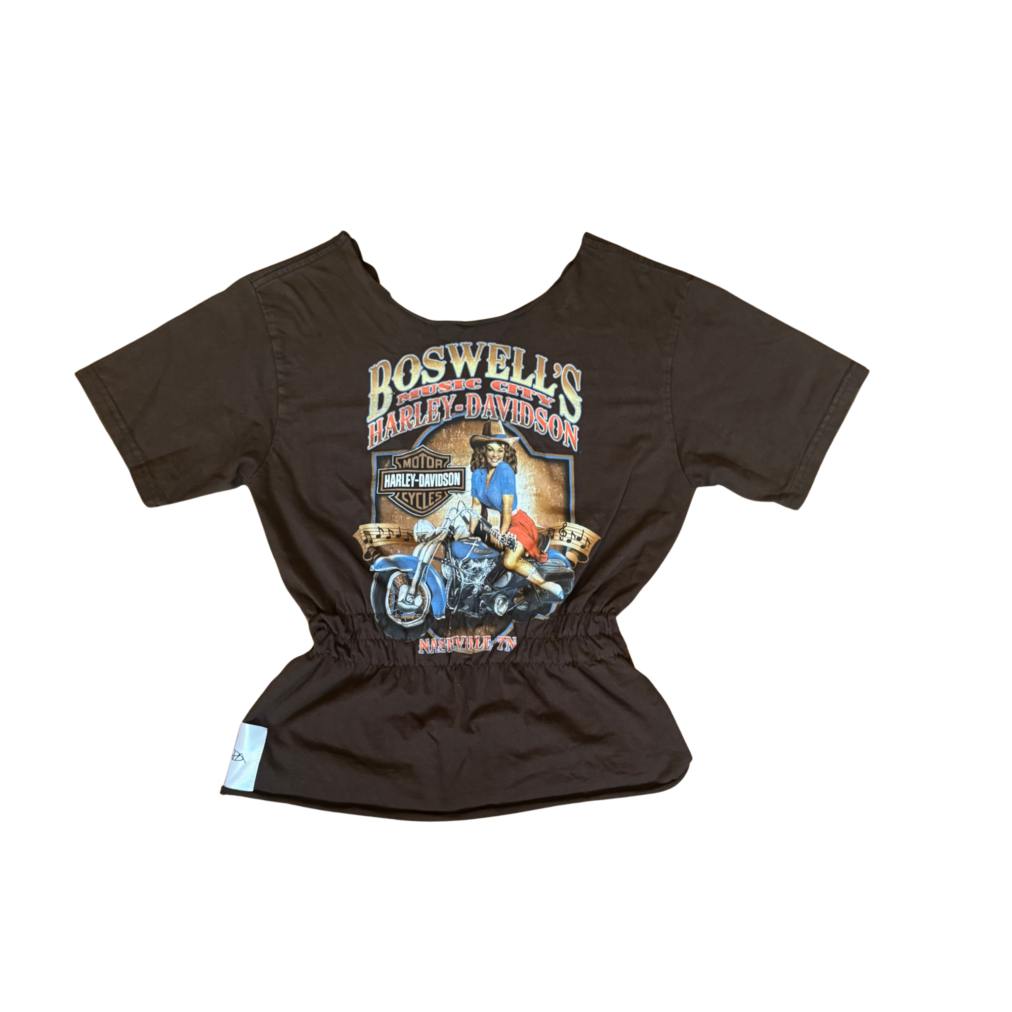 Harley Pin Up Corset T-shirt