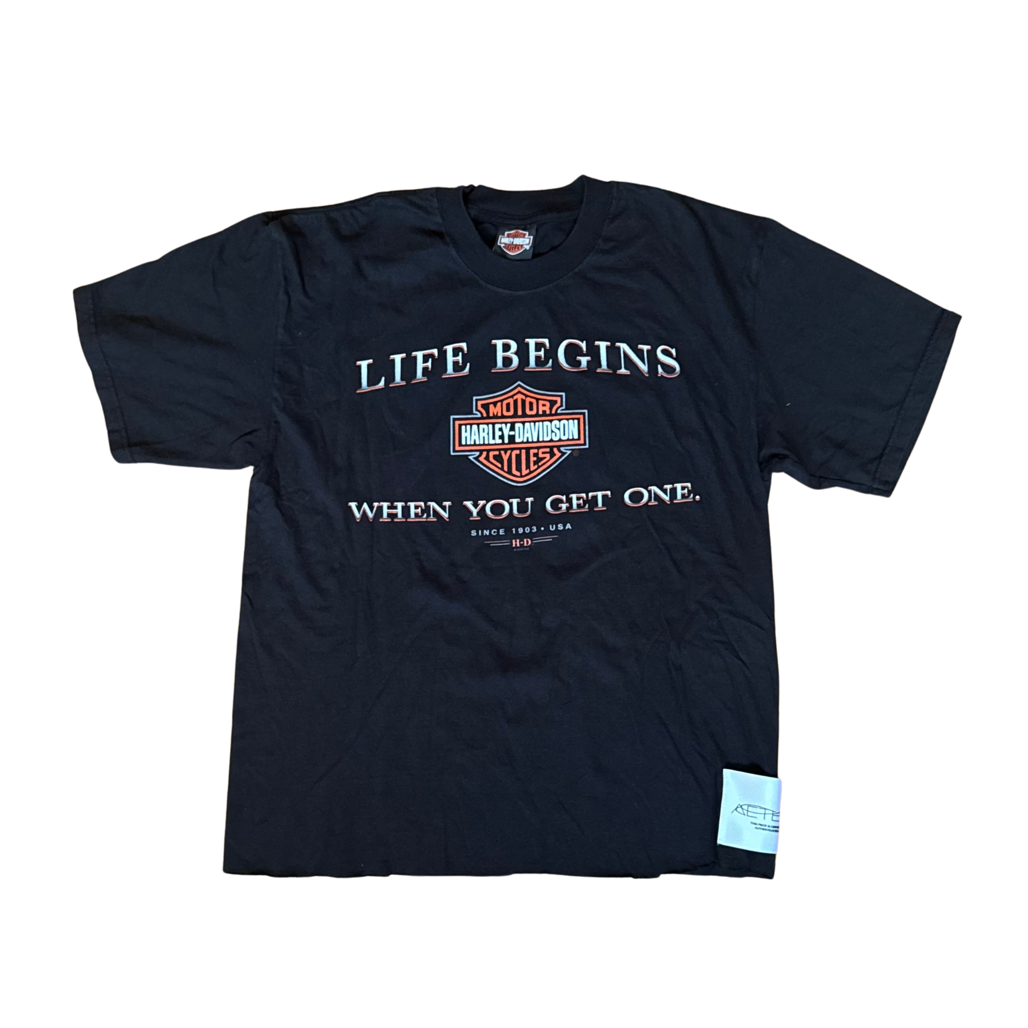 Harley ‘Life Begins’ T-shirt